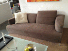 Sofa symbol Stoff braun